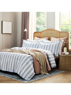 Christy Clara Duvet Cover Set, Blue, Blue