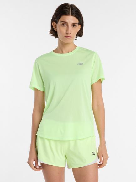 New Balance Athletics T-Shirt, Afterglow Heather, Afterglow Heather