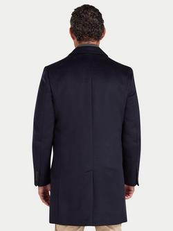 Raging Bull Wool Blend Coat, Navy - view 2, Navy
