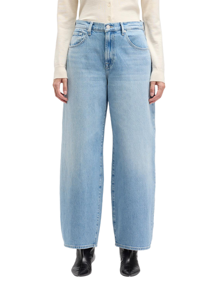 7 For All Mankind Bonnie Explorer Cotton Denim Jeans, Seabreeze