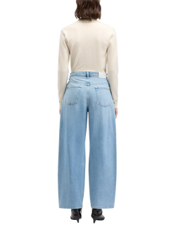 7 For All Mankind Bonnie Explorer Cotton Denim Jeans - view 2, Seabreeze