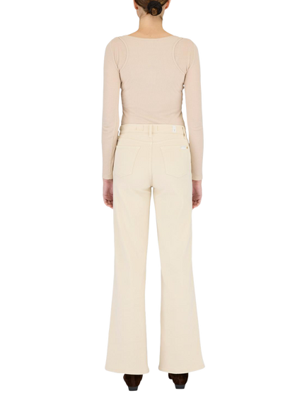 7 For All Mankind Lotta Luxe Vintage Jeans, Oatmeal - view 2, Oatmeal
