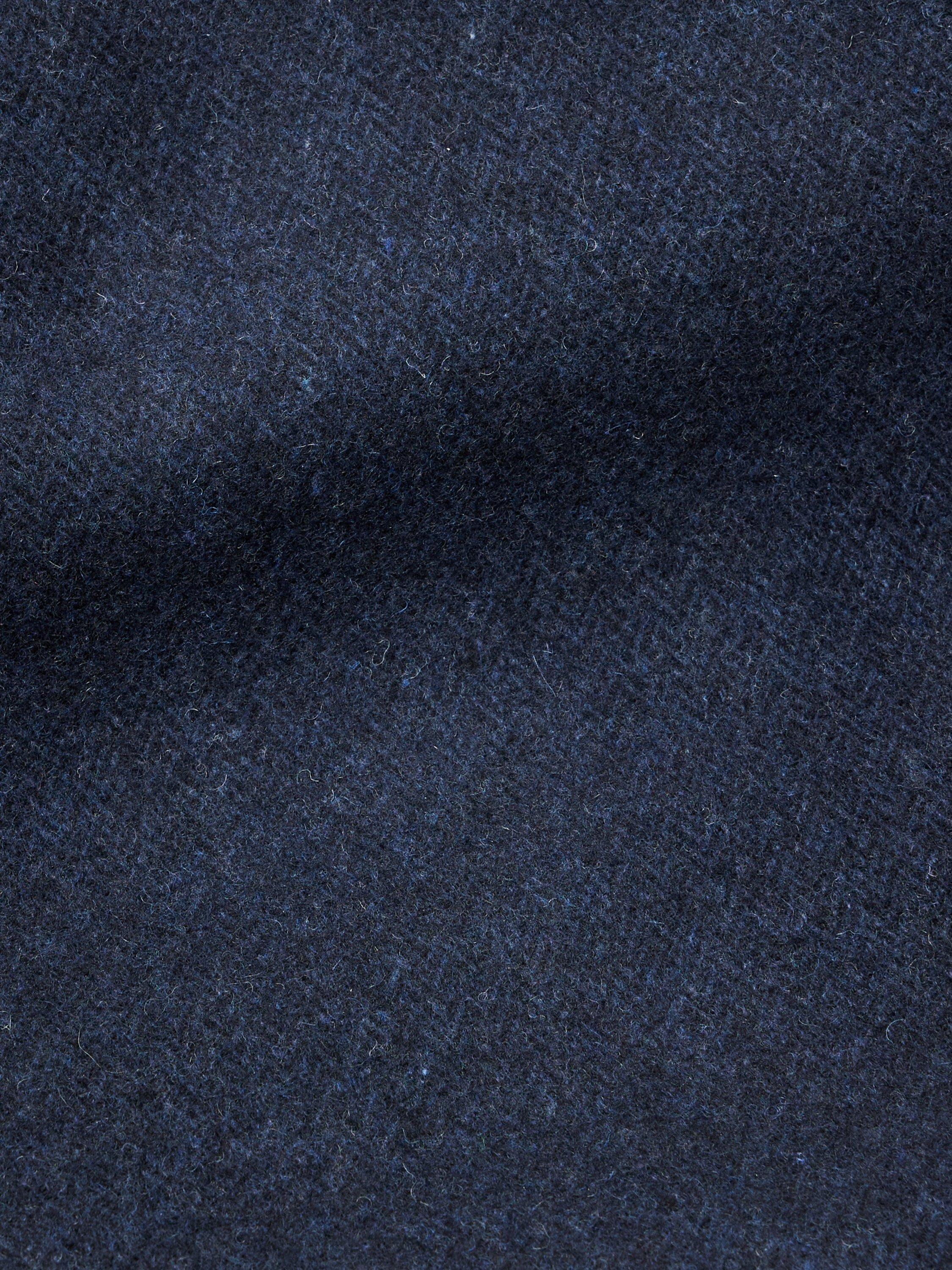 Product image 9 of 9, which shows SPOKE Winter Jack Wool Blend Single Breasted Slim Fit Blazer, Navy, 36S