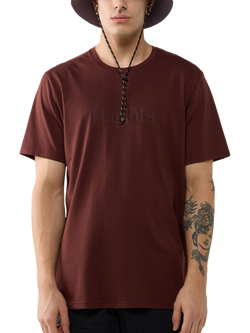 Haglöfs Outsiders Men's T-Shirt, Maroon Trail, Maroon Trail