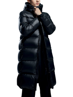 Bosideng 700+ Fill Goose Down Longline Puffer Jacket - view 2, Coal