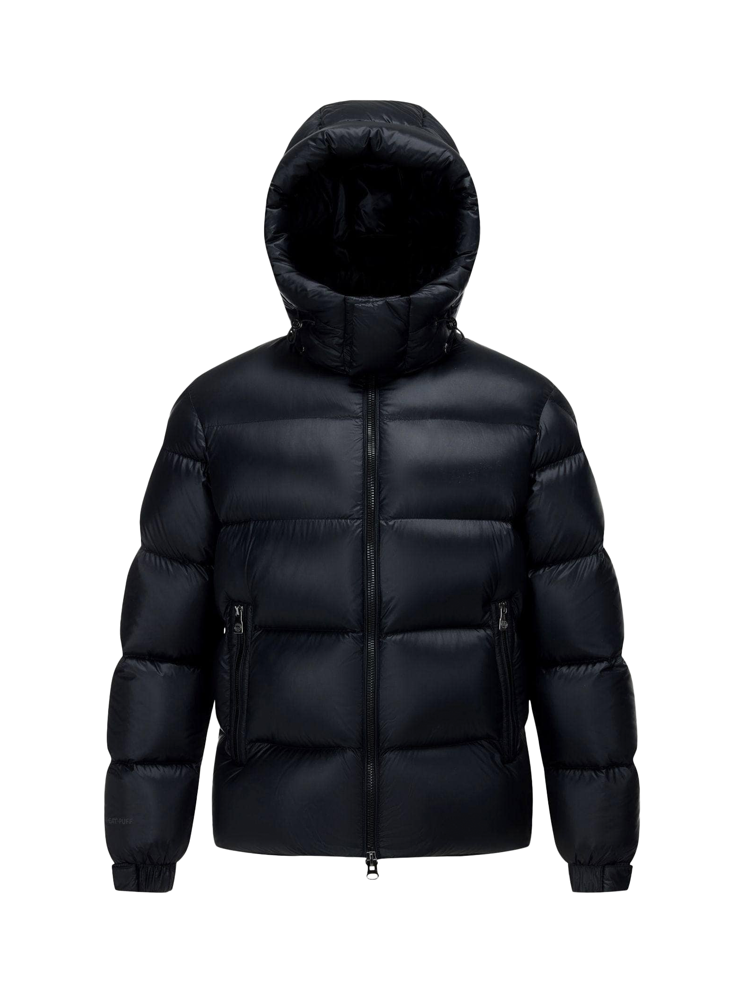 Product image 3 of 5, which shows Bosideng Detachable Hood Duck Down Puffer Jacket, Coal, S
