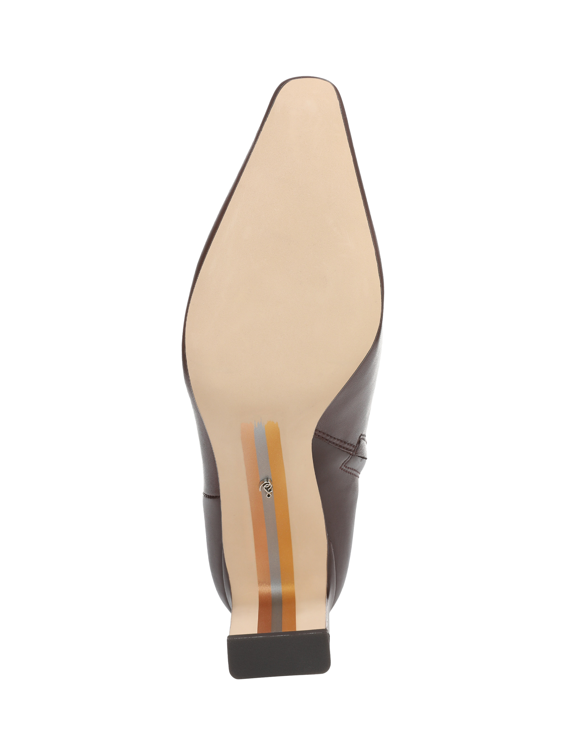 Product image 6 of 6, which shows Sam Edelman Sylvia Knee High Leather Boots, Spiced Pecan, 3.5