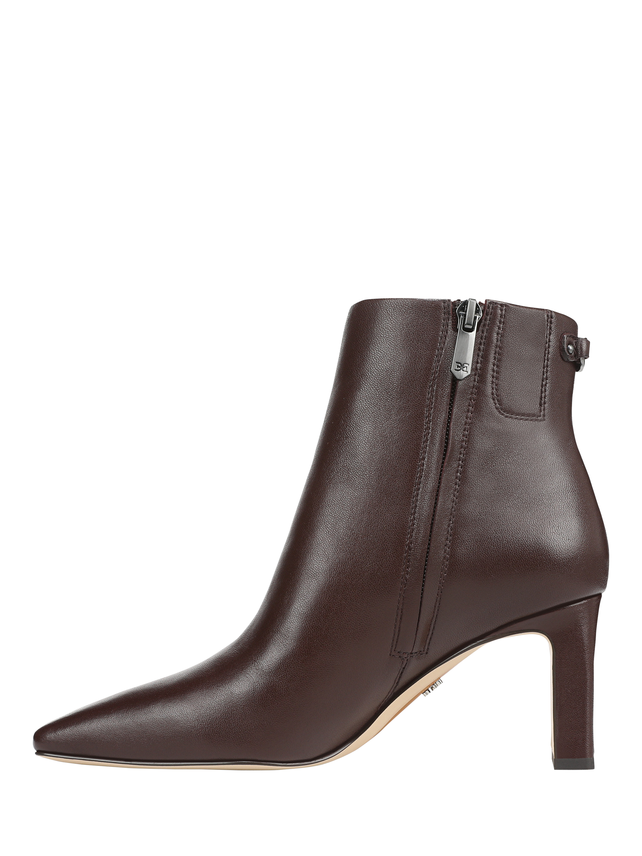 Product image 2 of 6, which shows Sam Edelman Saige Leather Ankle Boots, Spiced Pecan, 3.5