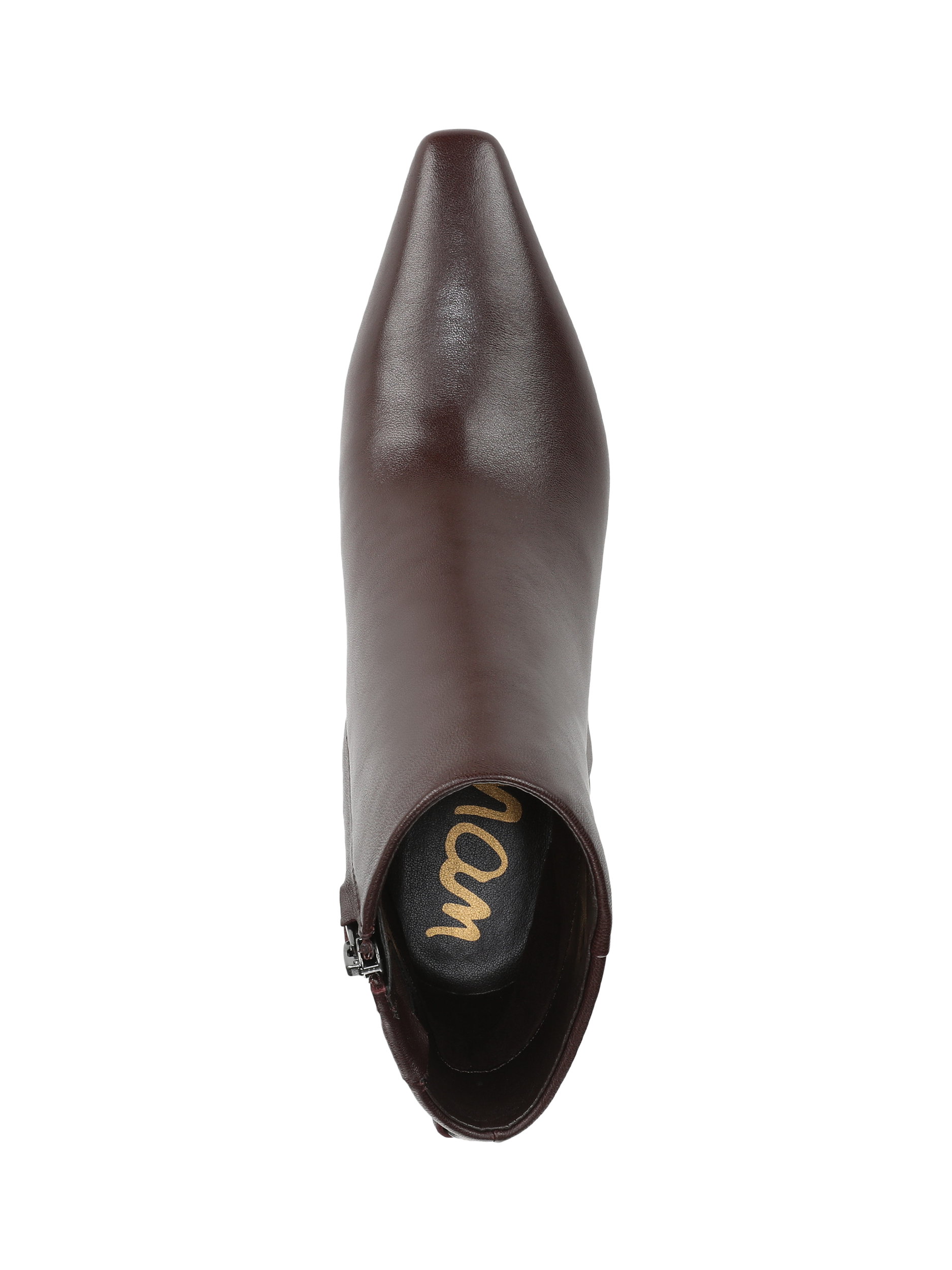 Product image 5 of 6, which shows Sam Edelman Saige Leather Ankle Boots, Spiced Pecan, 3.5