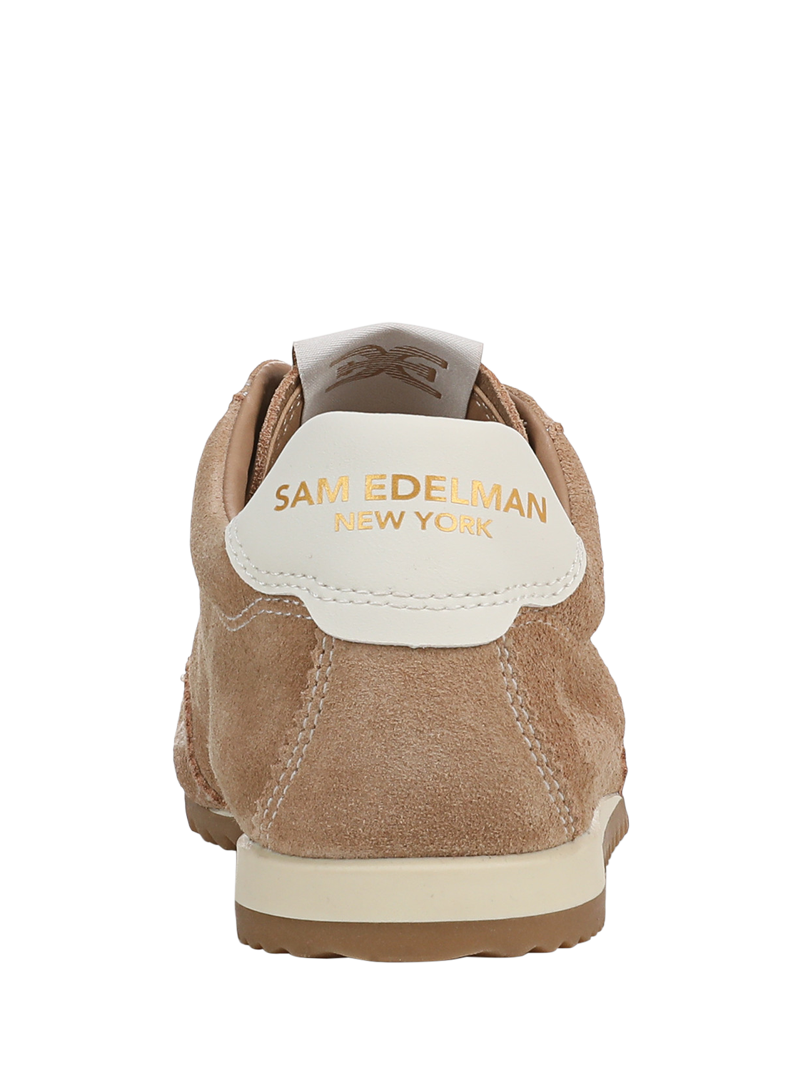 Product image 4 of 6, which shows Sam Edelman Isella Suede Lace Up Trainers, Dark Brown, 3.5