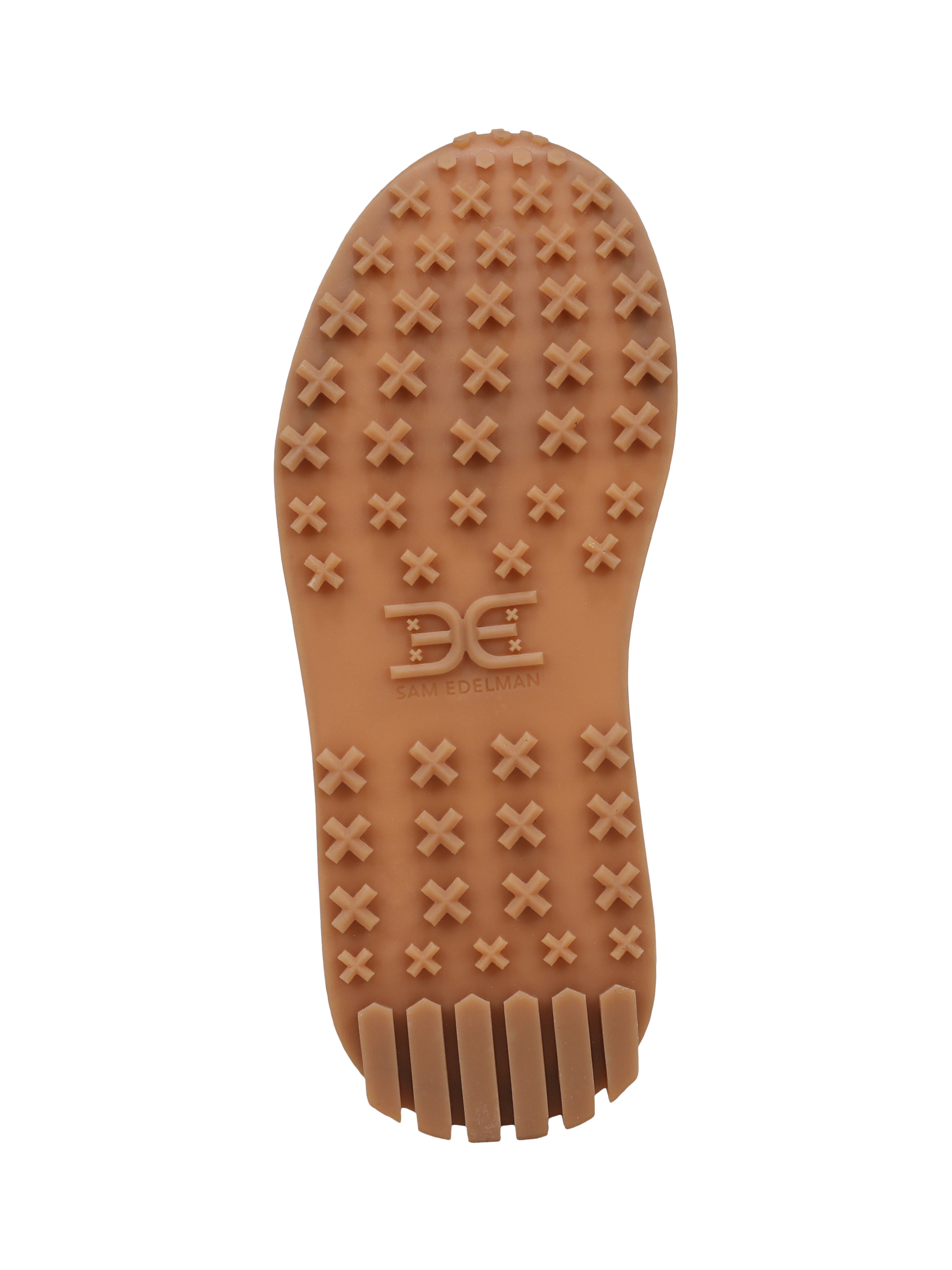 Product image 6 of 6, which shows Sam Edelman Langley Suede Animal Print Lace Up Trainers, Tan Multi, 3.5