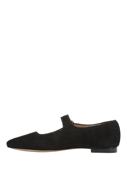 Sam Edelman Michaela Suede Velvet Mary Janes - view 2, Black