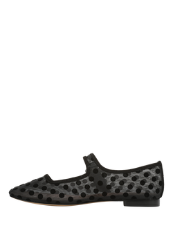 Sam Edelman Michaela Mesh 2 Mary Jane Ballerina Pumps, Black - view 2, Black