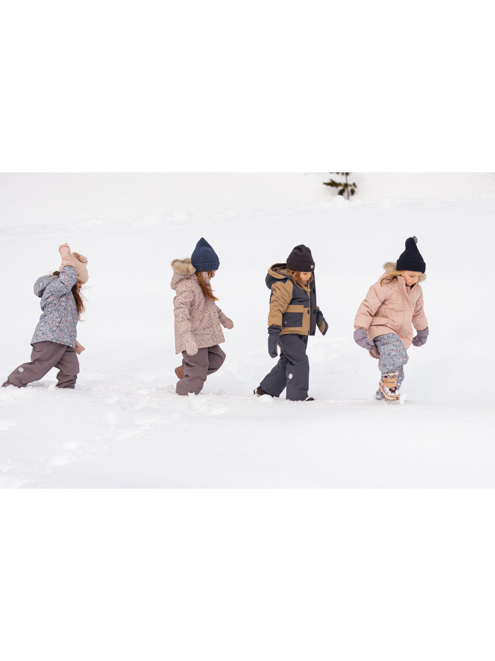 Product image 3 of 4, which shows WHEAT Kids' Tech Ski Trousers, Purple Stone, 8 years