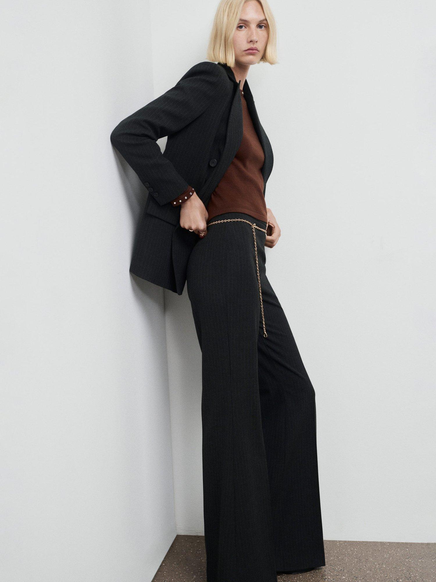 Product image 7 of 8, which shows Mango Studded Knit Jumper, Brown, M