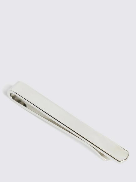 Moss Brass Tie Bar, Silver