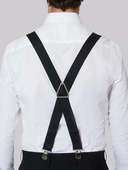 Moss Adjustable Braces - view 2, Black