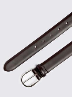 Moss Leather Belt - view 2, Brown