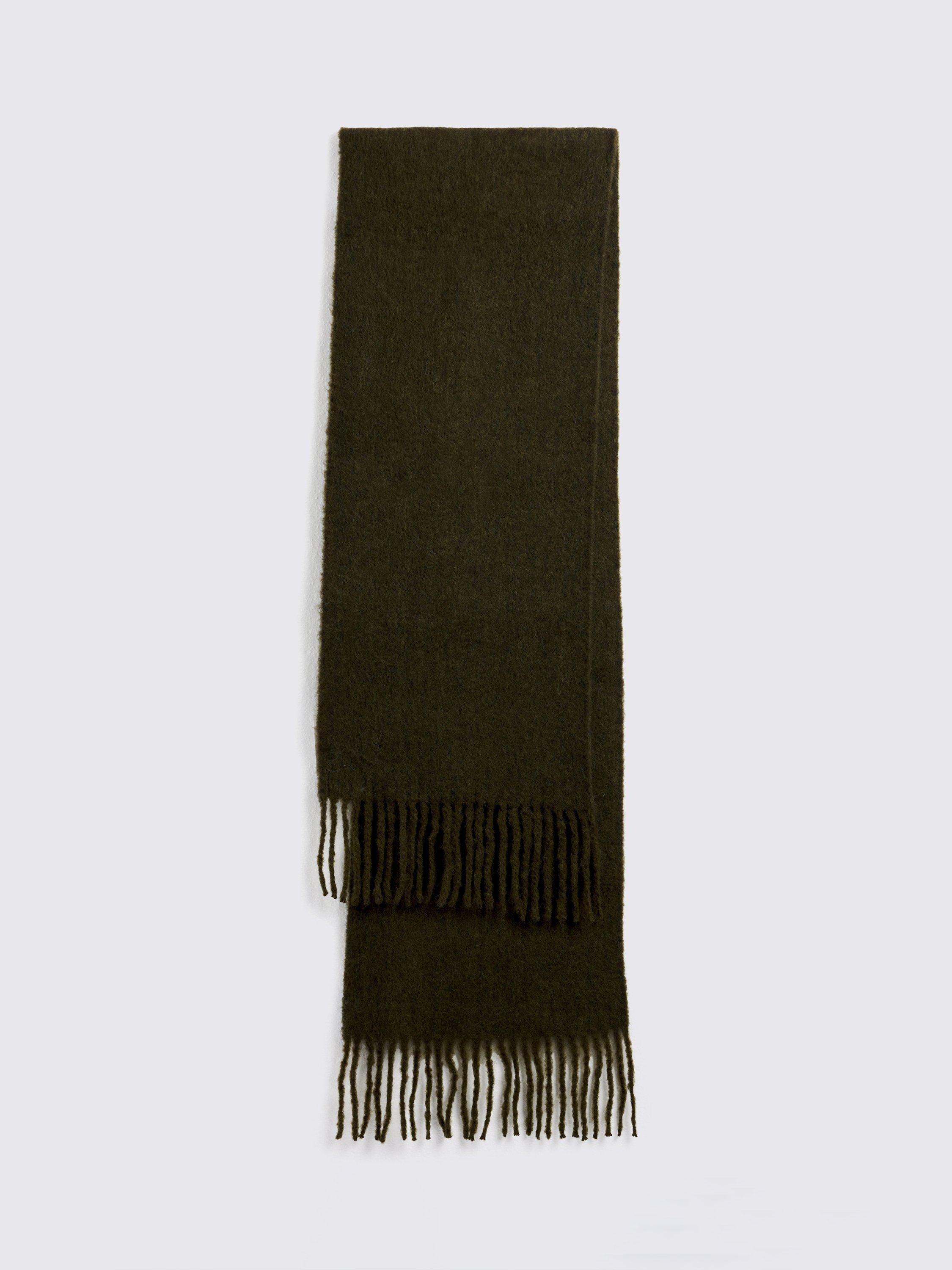 Product image 1 of 2, which shows Moss Oversized Ombré Scarf, Khaki