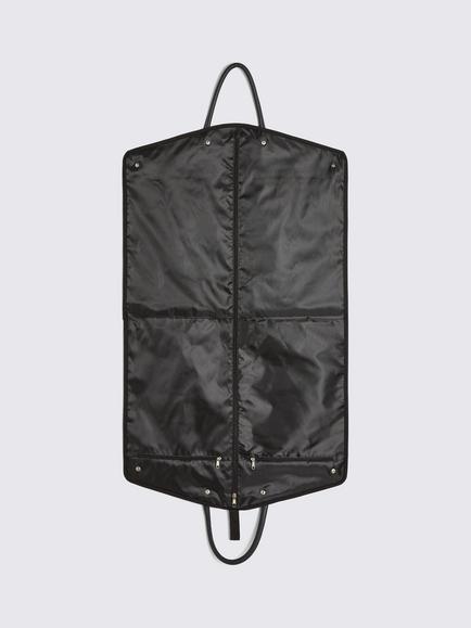 Moss Saffiano Effect Premium Suit Carrier, Black - view 2, Black