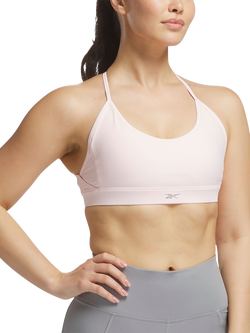 Reebok Training Sports Bra, Pure Pink, Pure Pink