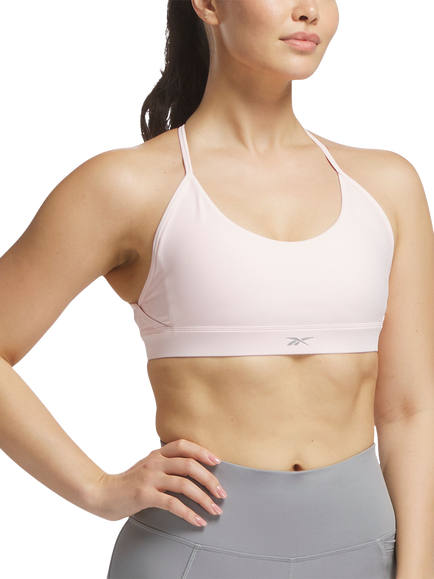 Reebok Training Sports Bra, Pure Pink, Pure Pink
