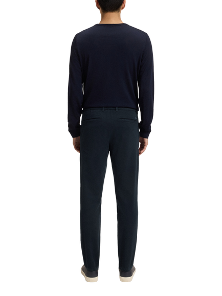 HUGO BOSS BOSS Kaiton Slim Fit Cotton Blend Chinos - view 2, Dark Blue