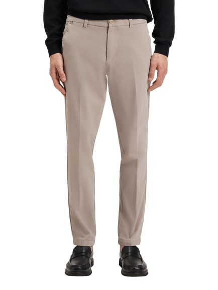 HUGO BOSS BOSS Kaiton Slim Fit Cotton Blend Chinos, Open Beige