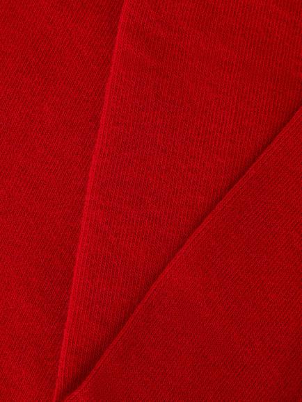 John Lewis Kids' Cotton Rich Tights, Pack of 3, Red - view 2, Red