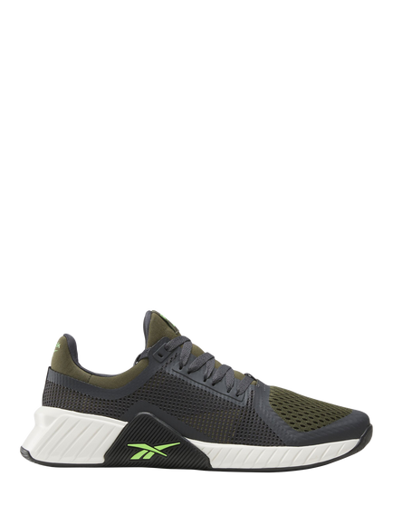 Reebok Men's Flip Charge Trainers, Grape/ Black/Lime, Grape/ Black/Lime