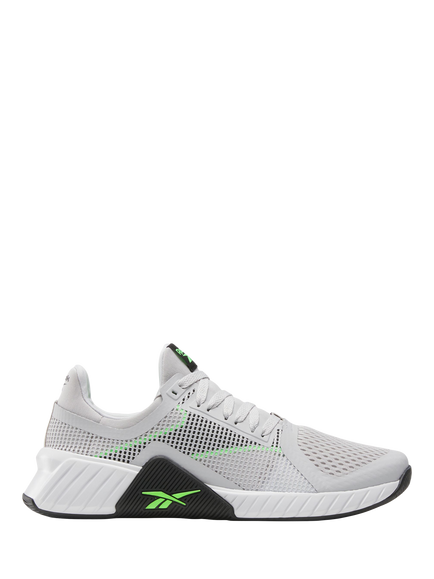 Reebok Men's Flip Charge Trainers, Pure Grey / Lime, Pure Grey / Lime