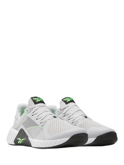 Reebok Men's Flip Charge Trainers, Pure Grey / Lime - view 2, Pure Grey / Lime