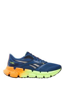 Reebok Men's Floatzig 2 Running Shoes, Blue/Digital Lime, Blue/Digital Lime