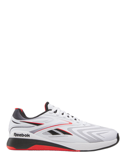 Reebok Men's Nano X5 Edge Trainers, White/Black/Red, White/Black/Red