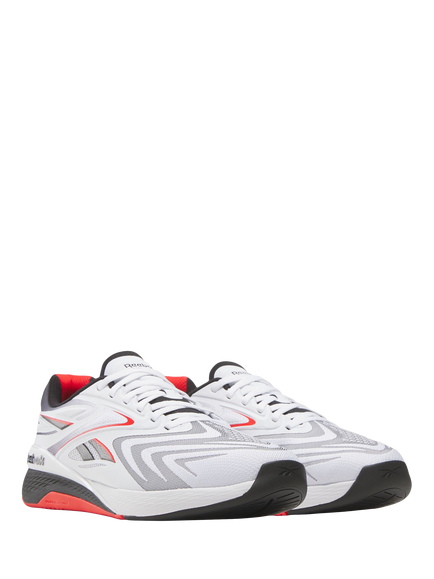 Reebok Men's Nano X5 Edge Trainers, White/Black/Red - view 2, White/Black/Red