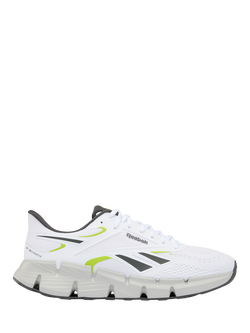 Reebok Men's Zig Dynamica 6 Running Shoes, White/Grey, White/Grey