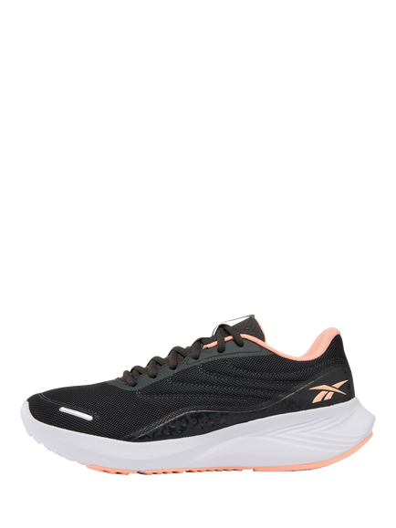 Reebok Women's Energen Speed Running Shoes, Grey/Peach/Black - view 2, Grey/Peach/Black