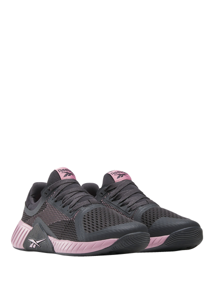 Reebok Women's Flip Charge Training Shoes, Black / Dusty Rose - view 2, Black / Dusty Rose