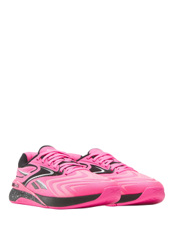 Reebok Women's Nano X5 Edge Trainers, Atomic Pink/White - view 2, Atomic Pink/White