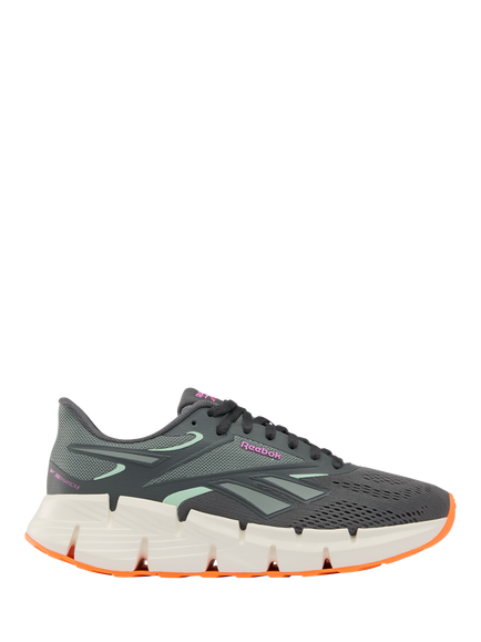 Reebok Women's Zig Dynamica 6 Running Shoes, Grey/Virtualpink, Grey/Virtualpink