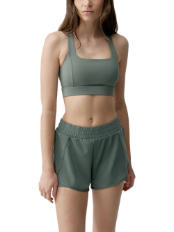 Born Living Yoga Padma 2.0 Sports Bra, Tea, Tea