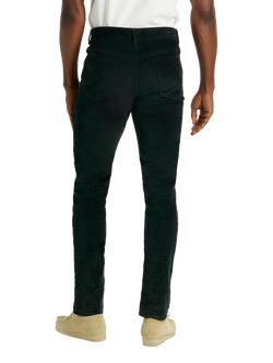 SPOKE Cord Fives Slim Fit Chinos - view 2, Dark Forest Cord