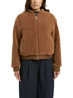Smith & Soul Teddy Bomber Jacket, Caramel, Caramel
