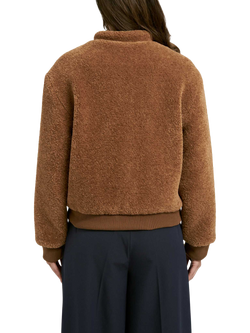 Smith & Soul Teddy Bomber Jacket, Caramel - view 2, Caramel