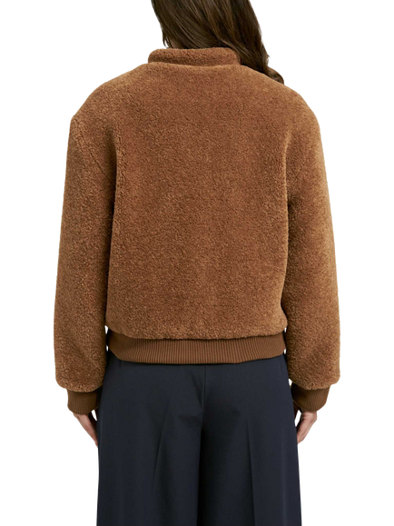 Smith & Soul Teddy Bomber Jacket, Caramel - view 2, Caramel