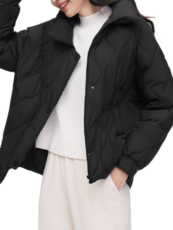 Bosideng Contrast Trim Weightless Down Jacket - view 2, Black