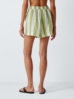 John Lewis Stripe Beach Shorts - view 2, Green