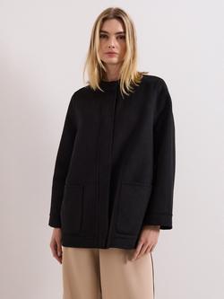Phase Eight Daria Wool Blend Coat, Black, Black
