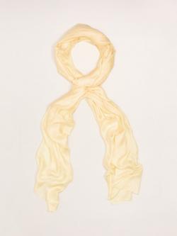 Phase Eight Oversized Lightweight Scarf, Pale Yellow, Pale Yellow