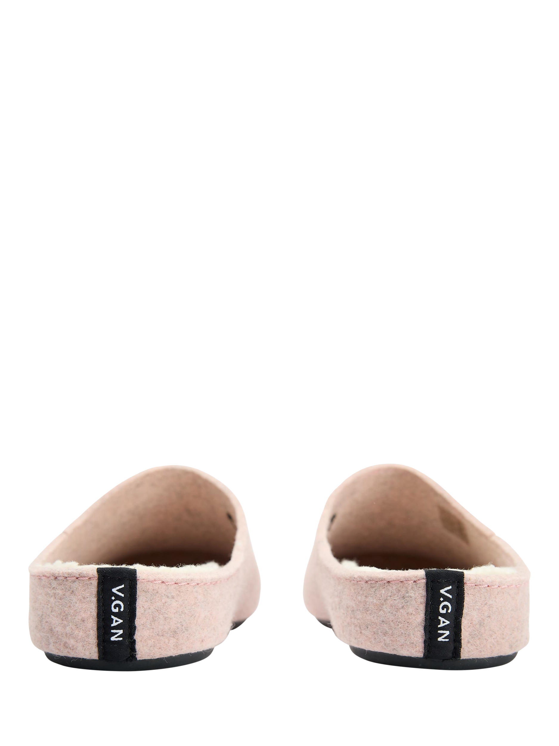 Product image 3 of 6, which shows V.GAN Vegan Date Slider Slippers, Pink, 3